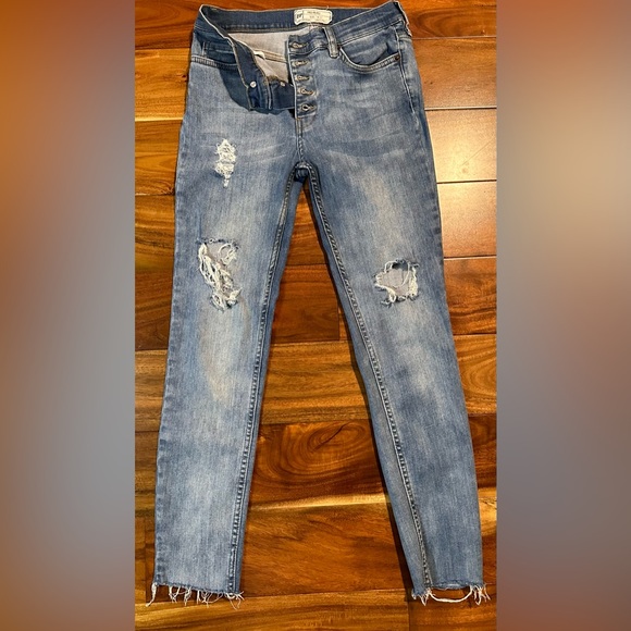 FREE PEOPLE Regan Crop Skinny Jeans - Picture 2 of 11